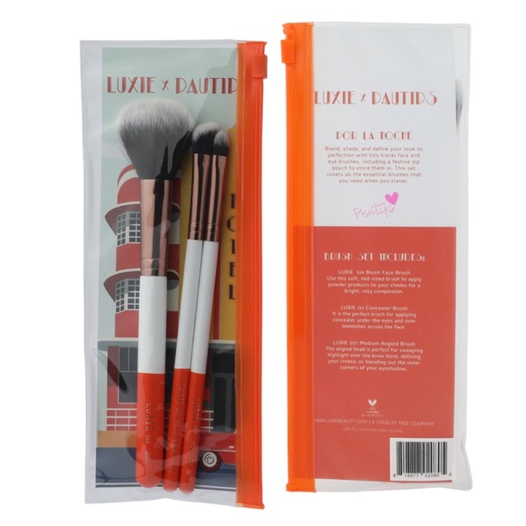 Luxie Pautips Por La Noche Brush Set | 3 Brush Set New - Picture 4 of 5